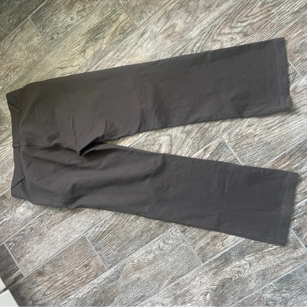 Eileen Fisher Flex Ponte Wide Trouser Pants, Women’s S, Brown - Picture 7 of 8